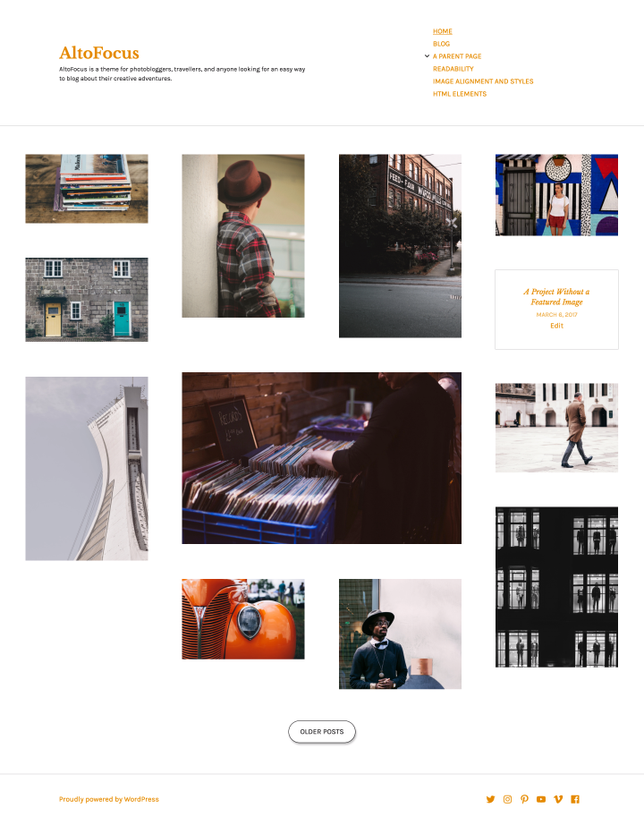 New Theme: AltoFocus