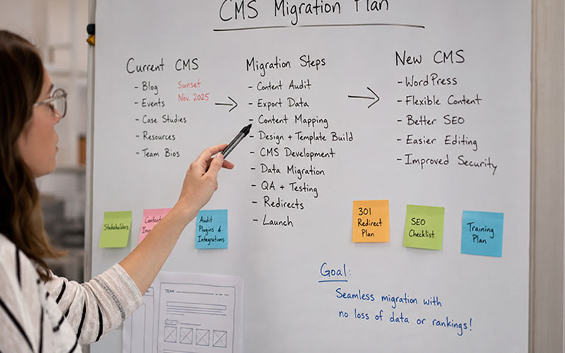 What to Do When Your CMS Is Being Sunset